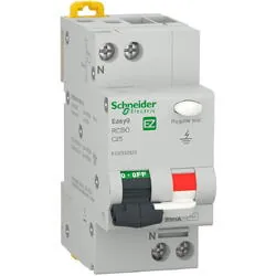 Siguranta automata diferential 1p+n 25a easy9 EZ9D32625 Schneider