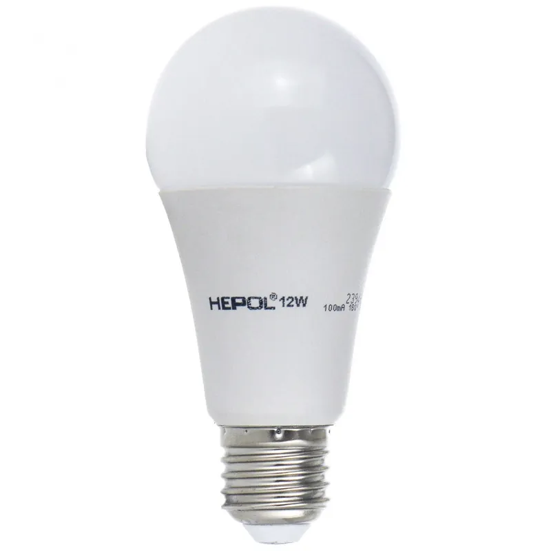 Bec LED Hepol clasic A60 E27 12 W 1440 lm lumina calda 3000 K buc