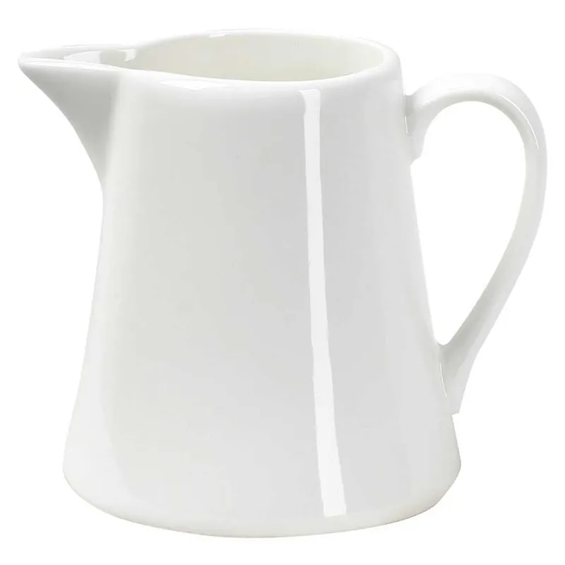 Cana lapte, portelan, 200 ml, alb, Kubiko/Fala