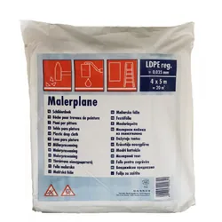 Folie acoperire ldpe 4x5m 20mp 0.035mm 96963510 Ciret