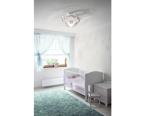 Lustră cameră copii Eglo Viki E27 max. 1x60W, bufnițe buc