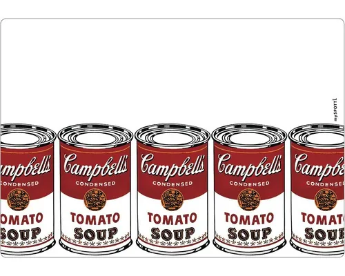Panou bucătărie mySpotti pop Campbell's aluminiu compozit 59x41 cm buc