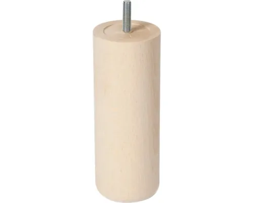 Picior mobilă Tarrox Stick D58x150mm, lemn culoare deschisă buc