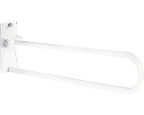 Suport de sprijin rabatabil Ridder, 76 cm, alb buc