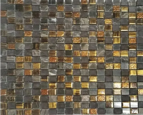 Mozaic sticlă MPX 1508 mix maro 30x30 cm buc