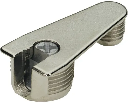 Demontabil pentru poliță Hettich VB36/16 Ø20 + Ø10 mm, nichelat, pachet 10 bucăți pac