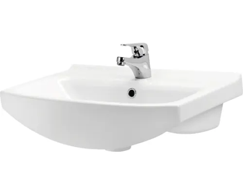 Lavoar suspendat Cersanit Cersania 60,5x36 cm alb buc