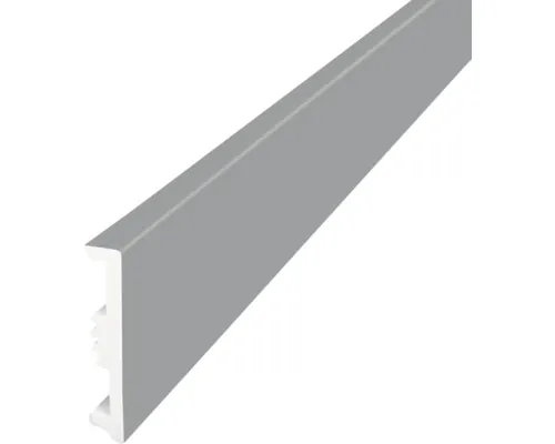 Plintă polimer dur Arbiton gri închis 2200x80x15 mm buc