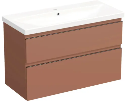 Set mobilier baie suspendat Jungborn TRENTA 100 cm Cotto mâner buc