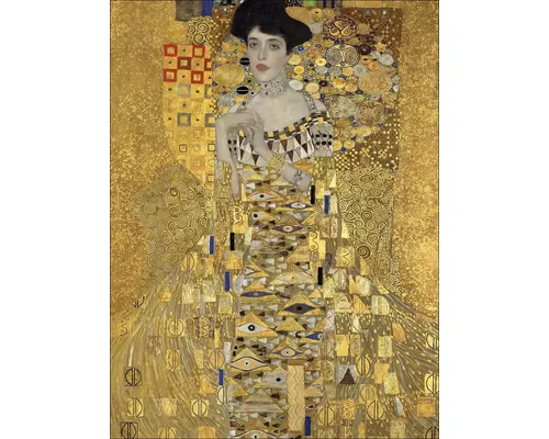 Tablou canvas Pure Living Klimt Portrait Of Adele 57x77 cm buc
