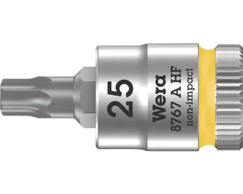 Cap cheie tubulară Wera 8767 A HF Torx 25x28mm, din oțel crom-vanadiu buc