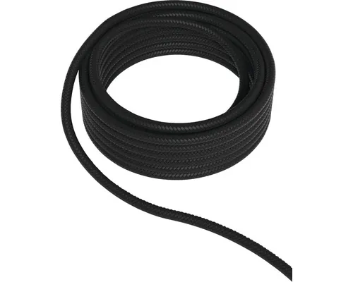 Fir/cablu Calex 2x0,75 mm² 1,5m, înveliș textil, negru buc