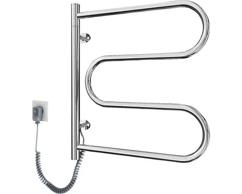Radiator (calorifer) baie electric portprosop rotativ Mario Lasso-І 515x485 mm 90W inox buc