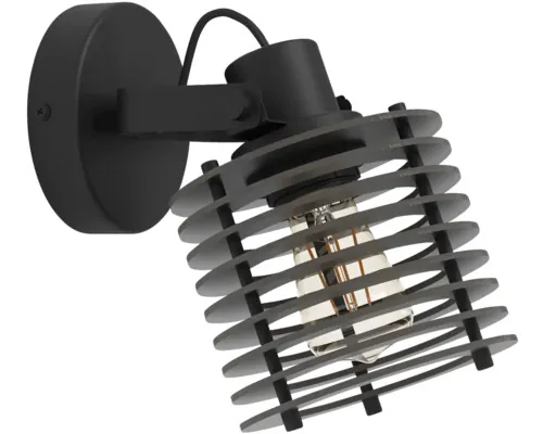 Aplică perete interior Eglo Segovia E27 max. 1x40W, negru buc