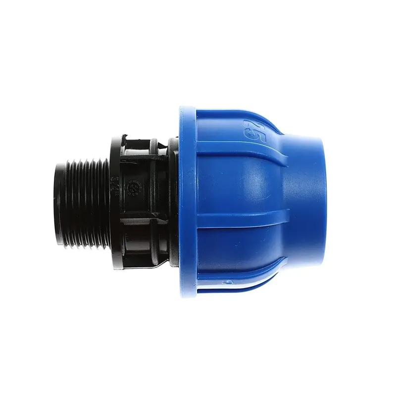 Racord compresiune PEHD, filet exterior, D 75 mm x 2 1/2" buc