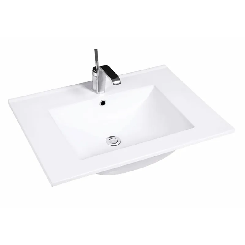 Lavoar incastrat baie, Kadda AC8003-60, alb, dreptunghiular, 61 cm buc