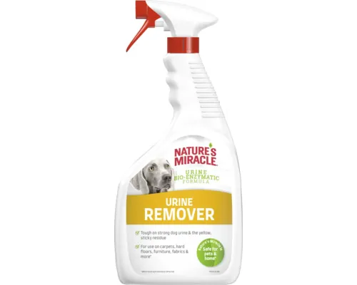 Soluție îndepărtat pete și mirosuri urină câini Nature`s Miracle Urine Remover Cat 946 ml buc