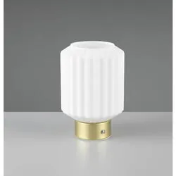 Veioza lord 1x2w led 200lm 3000k intrerupator tactil 4 nivele conexiune usb de incarcare ip20 auriu R57761101 Trio