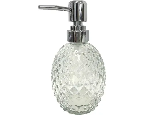 Dozator săpun lichid sticlă transparent buc