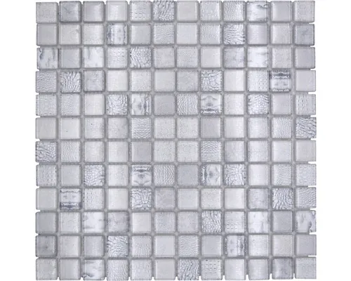 Mozaic sticlă XCM WL14 alb 29,8x29,8 cm buc