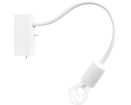 Spot aplicat Flex E27 max. 1x60W, alb buc