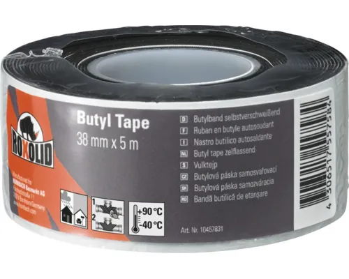 Bandă butilică de etanșare ROXOLID Butyl Tape 38 mm x 5 m buc