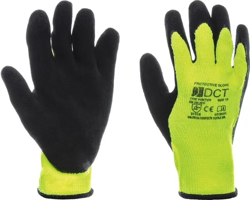 Mănuși de protecție DCT Palawan Winter din nailon imersat în latex, mărimea 10 pereche