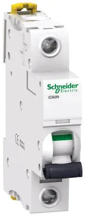 Siguranta automata modulara Schneider Electric iC60N A9F74120, 1P, 20 A, curba C buc