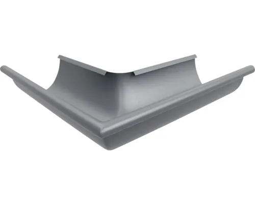 Colțar exterior 90 ° metalic PRECIT Ø 125 mm gri RAL 7024 buc