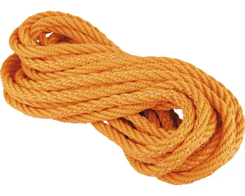 Frânghie polipropilenă Mamutec Ø8mm x 10m, portocaliu buc