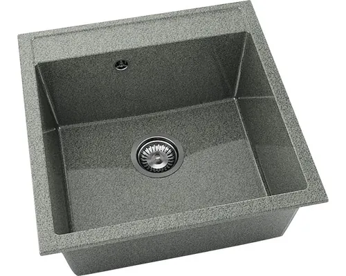 Chiuvetă bucătărie granixit 1 cuvă FAT Avangard 225 51x51 cm fără picurător Rosetta Stone buc