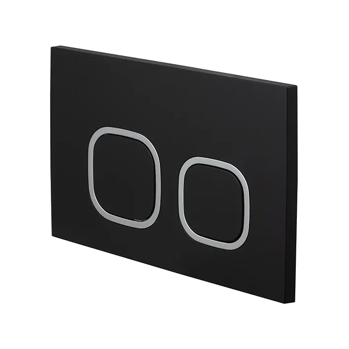 CLAPETA I-COMFORT SQUARE CRISTAL NEGRO-CROMO