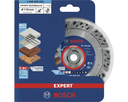 Disc diamantat Bosch Ø115x22,23x2,2x12 mm buc