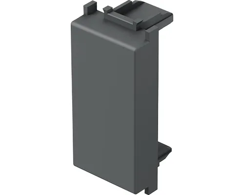 Capac fals TEM 1 modul, negru buc