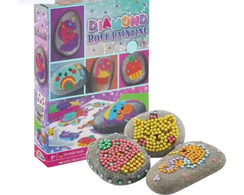 Set pictură piatră Rock Painting Galaxy buc