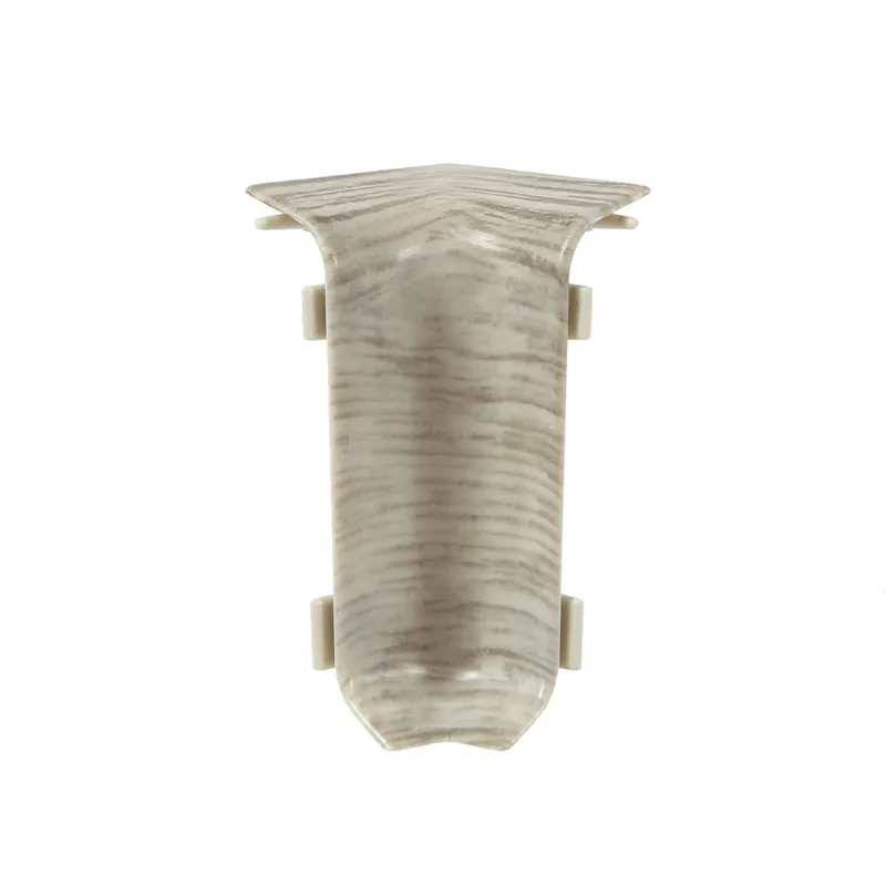 Colt interior pentru plinta Set 10456-4640V, gri nisip, 52 x 22 mm, 4 bucati / set set
