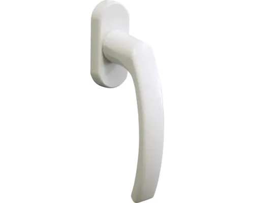Mâner fereastră pentru tâmplărie PVC, alb buc
