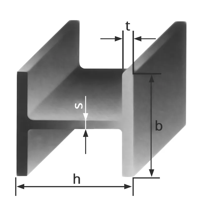 PROFIL HEA 140 mm S275JO