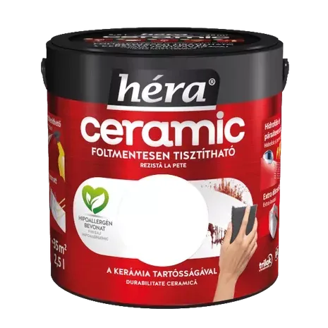 Vopsea ultra-lavabila de interior Héra Ceramic Trandafir Salbatic 2.5L