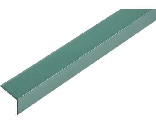 Cornier aluminiu GAH-Alberts 22,8x19x1,8 mm, lungime 2m, culoare verde, autoadeziv buc