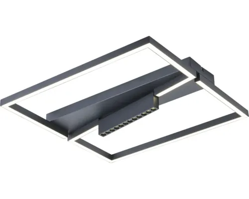 Plafonieră cu LED Core S integrat Klausen 36W 1600 lumeni neagra buc