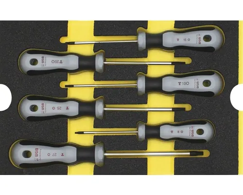 Set șurubelnițe WGB 268x38x171mm, inserție pentru sertare, 6 piese buc
