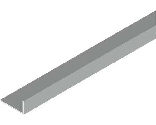 Cornier aluminiu cu laturi inegale 20x10x1,2 mm 2 m LIA2010.81 buc