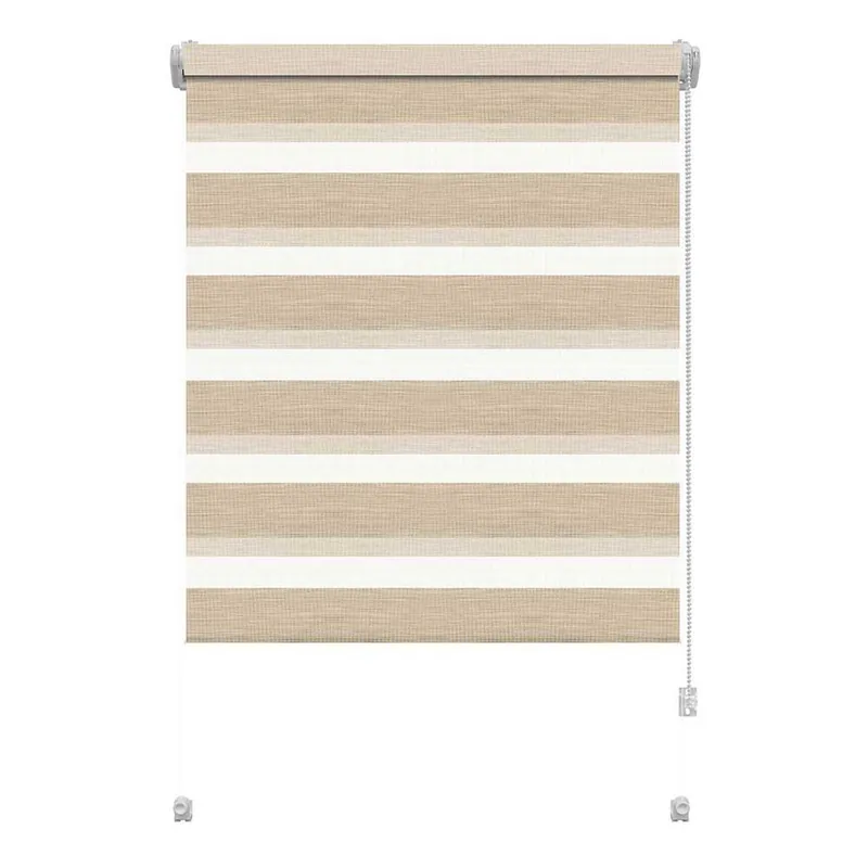 Stor actionare snur, accesorii montaj incluse Mini dbl Zebra 42.5/150 nat.crem z-750, montaj fara gaurire