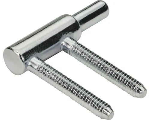 Balama cilindrică inferioară Hettich Ø15x63,5 mm, max. 40kg, cu 2 tije, oțel zincat, pachet 10 bucăți pac