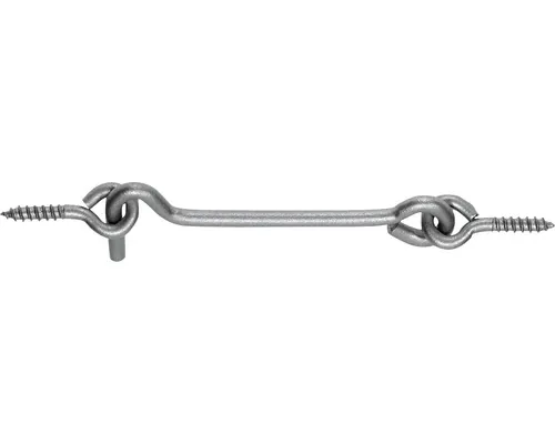 Cârlig fereastră/poartă cu ochi de blocare Alberts Ø4 x 120mm, oțel zincat buc