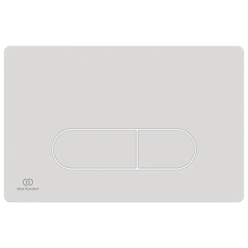 Clapeta de actionare, Ideal Standard, Prosys Oleas M1, plastic, alb, 234x154x8.5mm