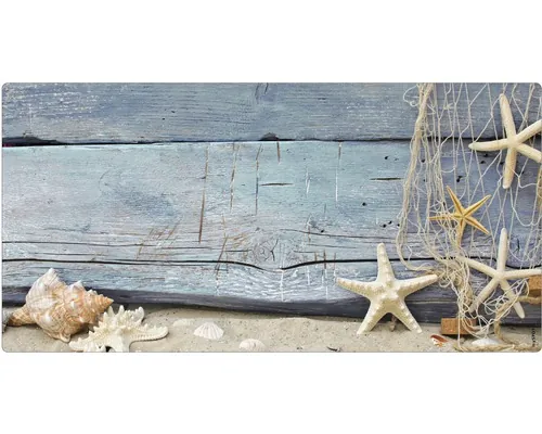 Panou baie mySpotti aqua Seashell aluminiu compozit 90x45 cm buc
