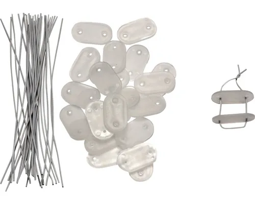 Set cleme de prindere Konsta transparent 26 buc.