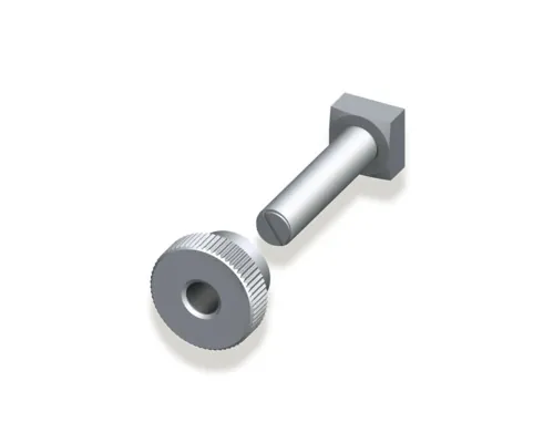 Set șuruburi & piulițe pentru șină de perete Alfer Coaxis, 30 piese buc
